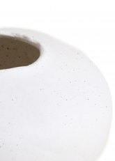 Vasija Jhari Blanco 18x22 CM