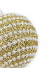 Set de 3 Esferas Navideña Dorada