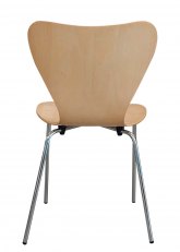 Silla Butterfly Natural Pata Chrome