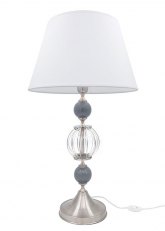 Lampara de mesa Coventry Cromado