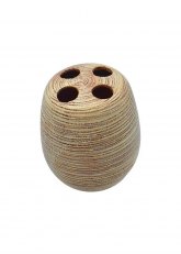 Set Accesorios De Baño 3 Piezas Resina Simil Piedr