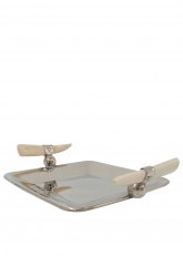 Centro 13 x 13 c/hueso Gris