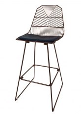 Taburete Hamilton Tono Marron