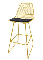 Taburete Hamilton Tono Amarillo