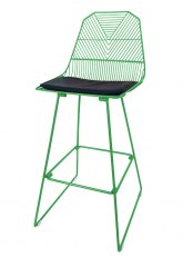 Taburete Hamilton Tono Verde Manzana