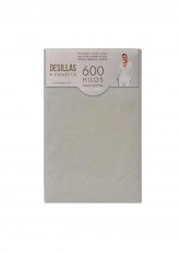 SABANA AJUSTABLE WASHED 600 HILOS 1 1/2
