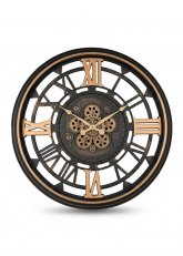 Reloj de Pared Engranajes Vintage Dorado