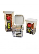 Set de 3 Contenedores Herméticos con Tapa Abatible