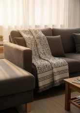 Manta de Sofá Textura 130 cm