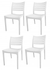 Set Silla Conny x4 Blanco