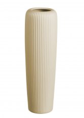 Jarrón de cerámica Beige