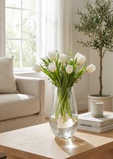 Florero De Vidrio 25 cm