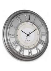 Reloj de Pared Romanos Minimal Plata