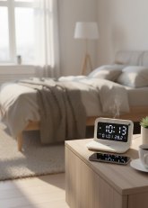 Reloj despertador Digital Espejo