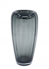 Florero vidrio humo 25 x 12 Vidrio