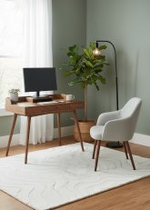 Alfombra Relieve Ondulada 140 cm