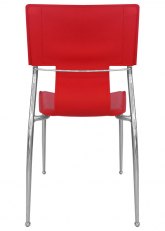 Silla Diamante Tapizado Rojo