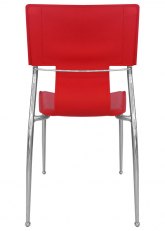 Silla Diamante Tapizado Rojo