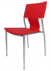 Silla Diamante Tapizado Rojo