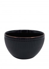 Bowl Acapulco borde dorado 14 CM Negro