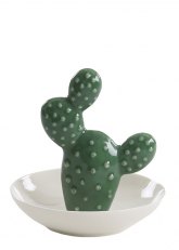 Cactus Bandeja Redonda 11 cm - Verde Oscuro
