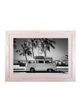 Cuadro mini van Blanco