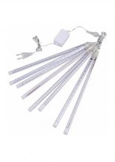 Tubos LED Lluvia de Meteoros Fría