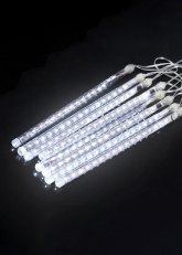 Tubos LED Lluvia de Meteoros Fría
