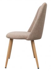 Silla Tess Chenille - Chocolate Claro