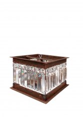 Plafon Cuadrado Plaquet Cobre Oscuro