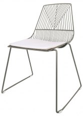 Silla Manitoba - Tono Plata Viejo Texturado