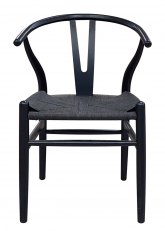 Silla Wishbone Full Black