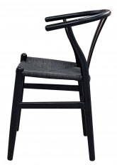 Silla Wishbone Full Black