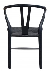 Silla Wishbone Full Black