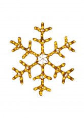 Copo de nieve LED Cálido 80 cm