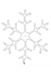 Copo de nieve LED Cálido 80 cm