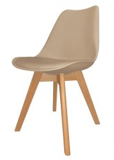 Silla Eames Cross Wood Beige Sandy