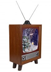 Lámpara TV Retro Navideña