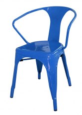 Sillon Tolix - Tono Azul Claro
