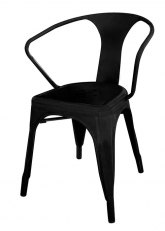 Sillon Tolix - Tono Negro Mate