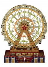 Rueda Navideña LED Musical