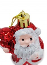 Set de Adorno Navideño Papá Noel con Casitas