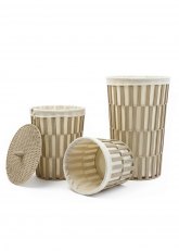 Set de 3 Canastos Cilíndricos Brisa