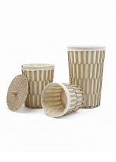 Set de 3 Canastos Cilíndricos Brisa
