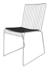 Silla Winnipeg Tono Gris Plata Perlado