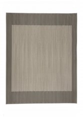 Alfombra Rayas horizontales y un centro liso 160 c