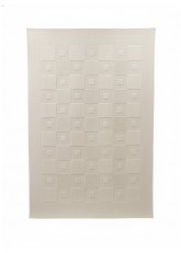 Alfombra Relieve Cuadrados 160 cm