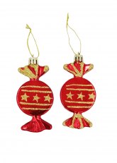 Set por 2 Caramelos Rojos