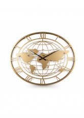 Reloj de pared Espejo Negro