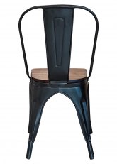 Silla Tolix Madera Madera Oscura